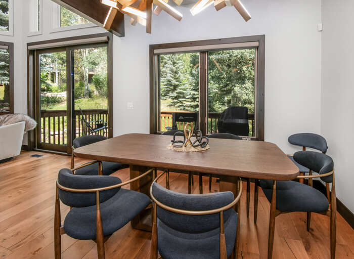 Dining Room and View Dining Room and View