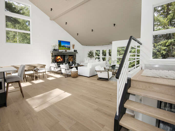 View From Bottom of Stairs