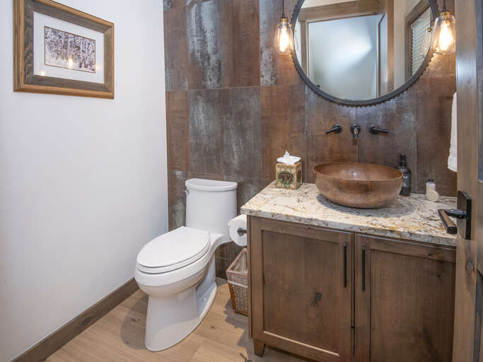 Powder Room on Main Level Powder Room on Main Level