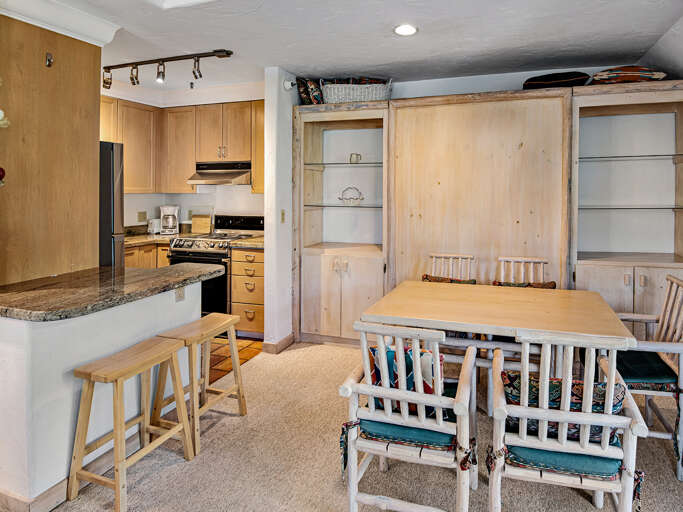 Dining Area & Murphy Bed