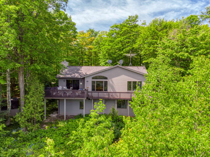 Baileys Harbor area house on a wooded lot Baileys Harbor area house on a wooded lot