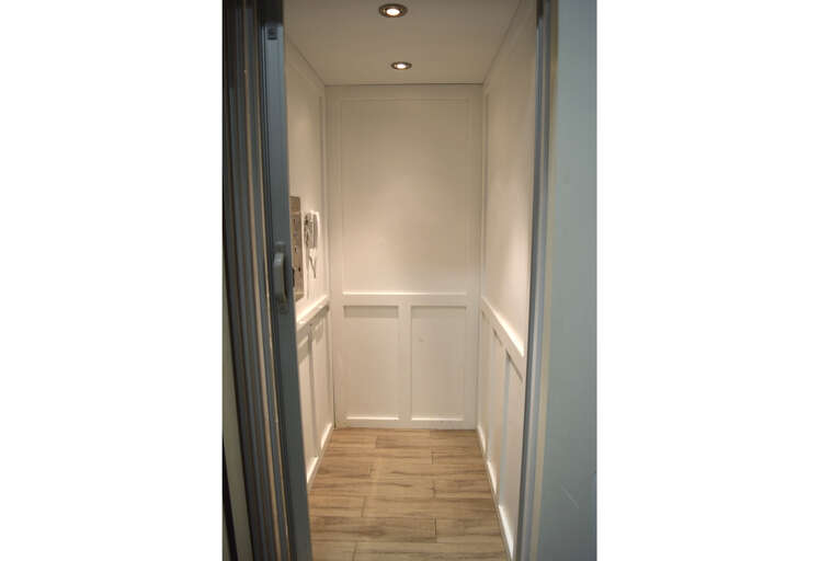 A private elevator services all levels of the unit.