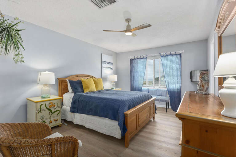 Bright Bedroom Interior In Vacation Rental Bright Bedroom Interior In Vacation Rental