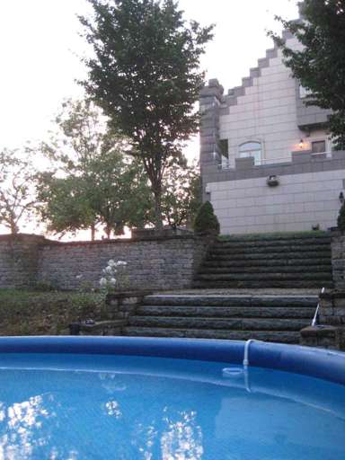 Castle with pool Castle with pool