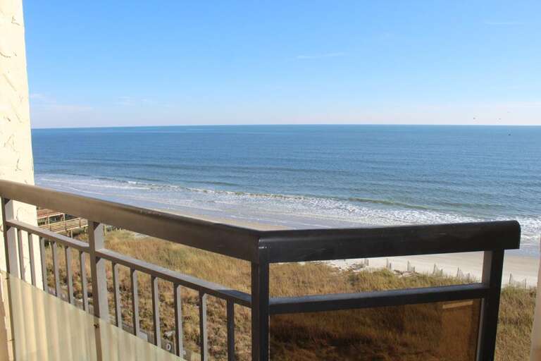 view from balcony