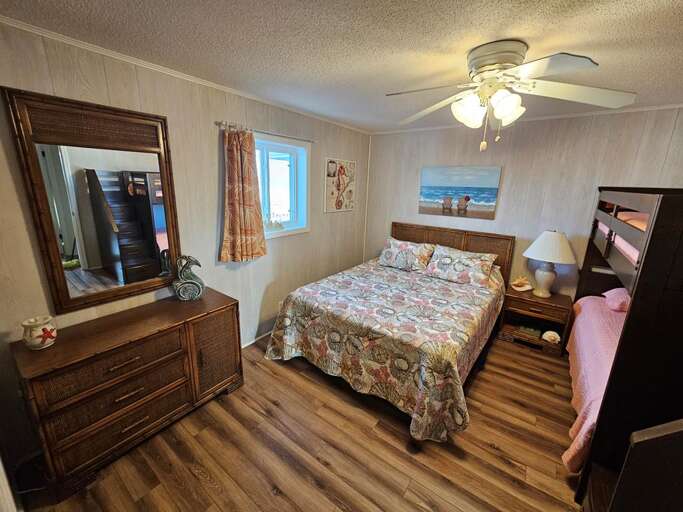 Bedroom 2 - Queen and Twin Bunk Bed Bedroom 2 - Queen and Twin Bunk Bed