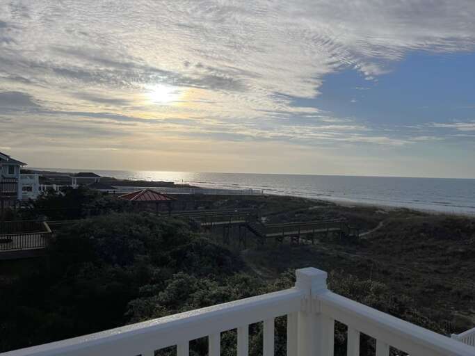 Sunrise From Deck