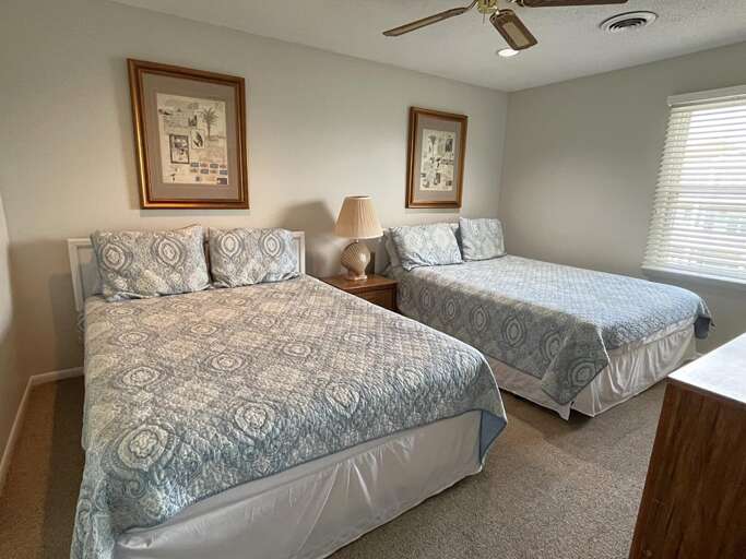 Bedroom 6 - Upstairs - Two Queens