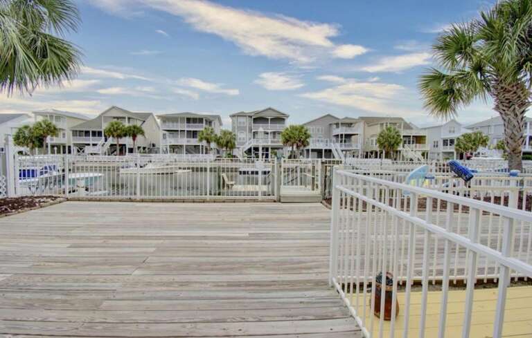 Deck Area - Canal Side