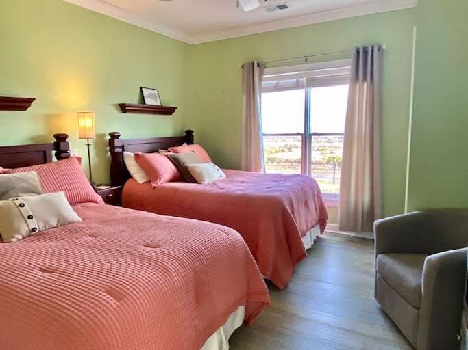 Bedroom 4 - Two Doubles