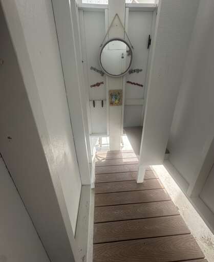 Outside shower
