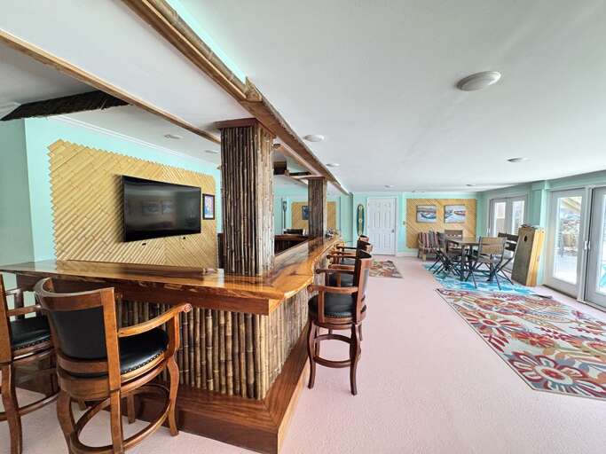 downstairs bar