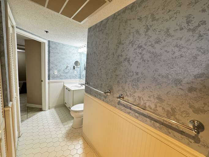 Hall and BR 1 Bathroom - View 2