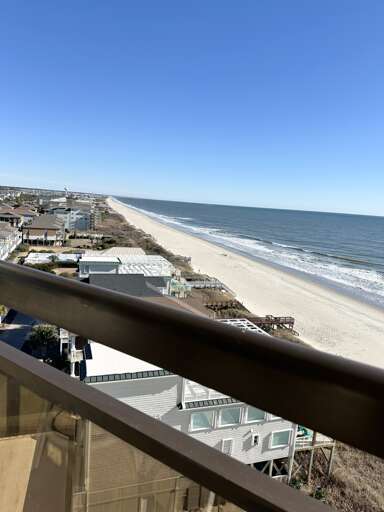 22.  Oceanfront Balcony Left View