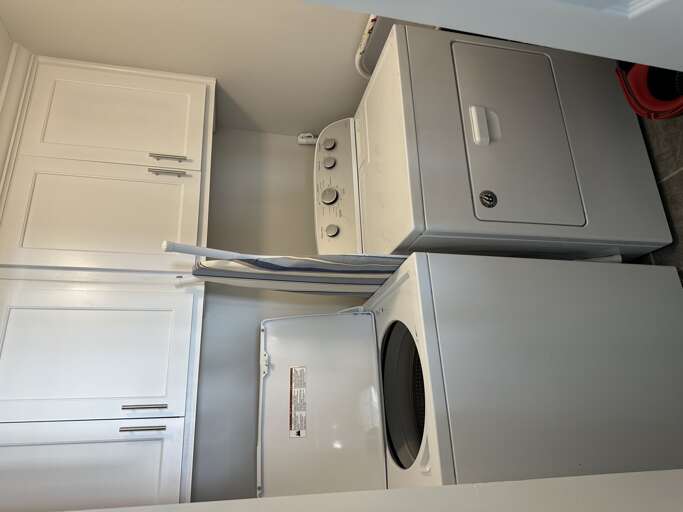 15.  Laundry Washer + Dryer