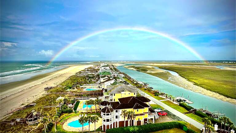 view of rainbow from1001