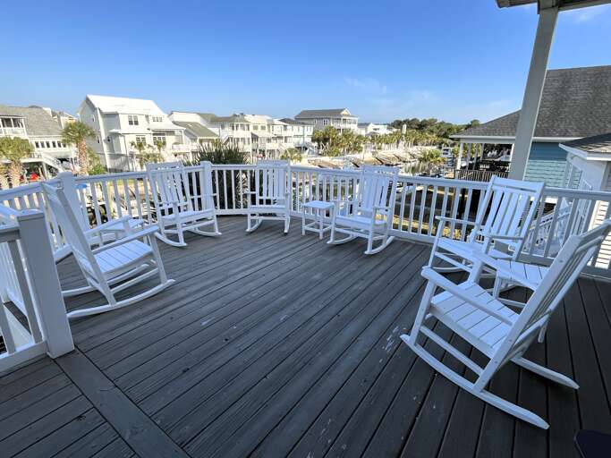 canal side deck