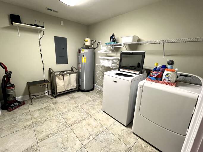 washer-dryer room upstairs