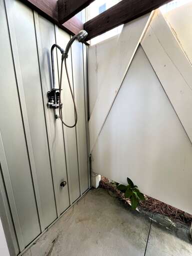 outside shower