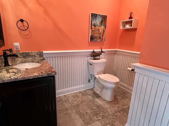 half bath hallway - first floor