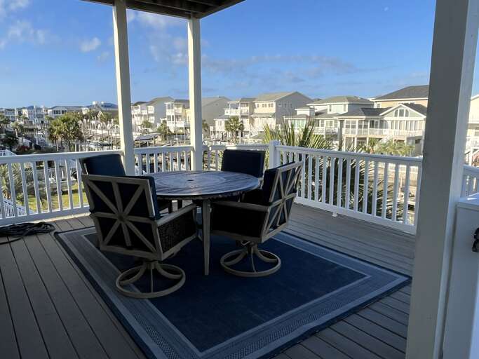 canal side deck