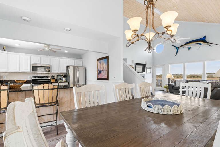 Dining Kitchen Living Area 1