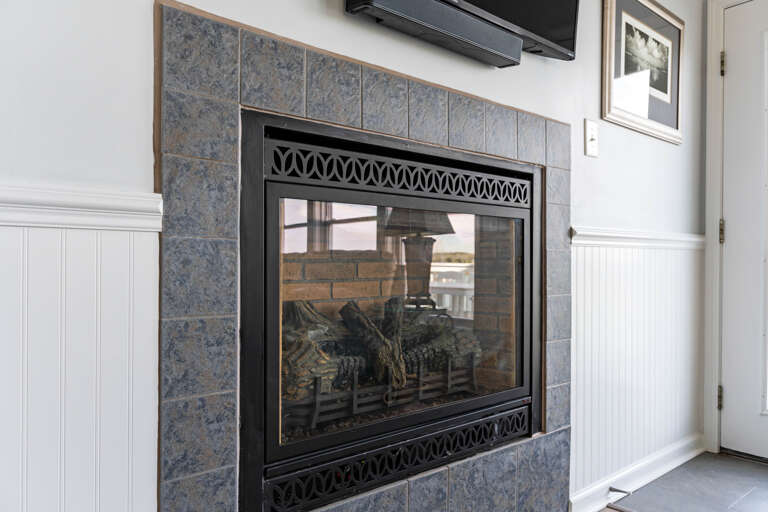 Living Area Fireplace