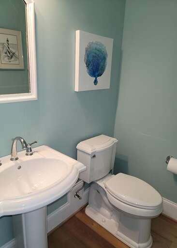 Half Bath - Second Floor