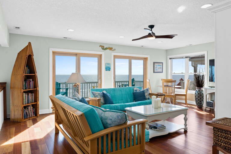 upstairs living area