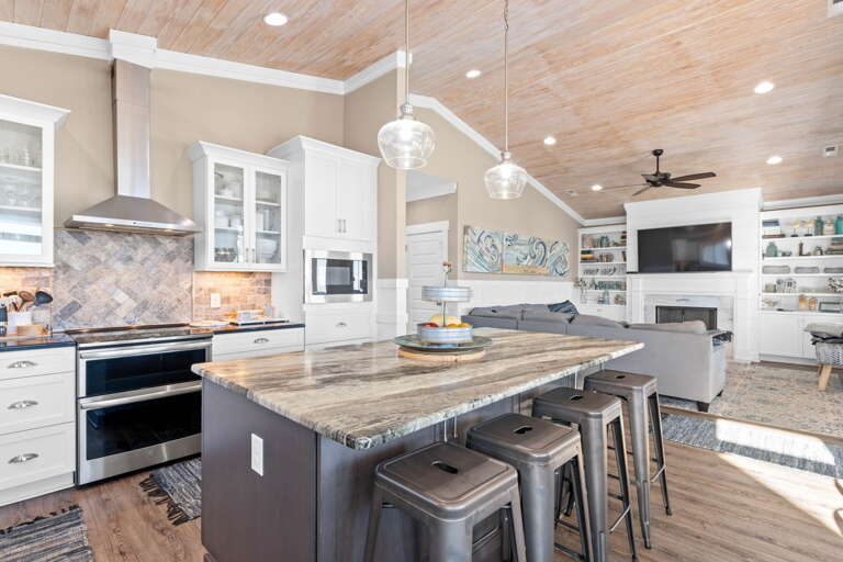 upstairs kitchen