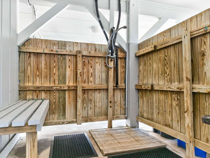 outside shower
