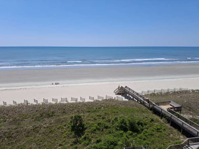 view from balcony