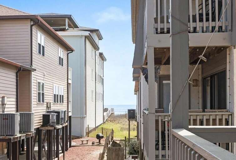 view from deck