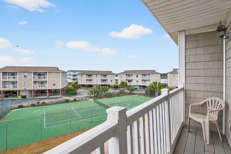 view from deck