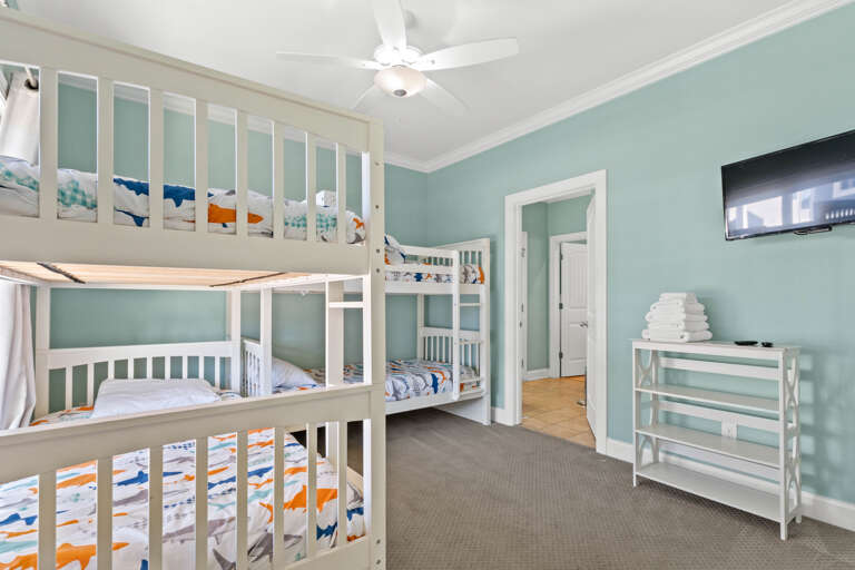 Bedroom 1 - bunk beds