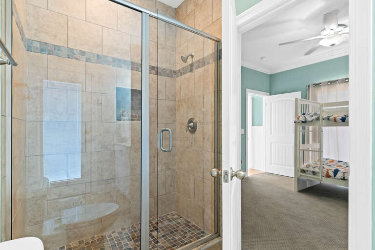 bathroom Jack N Jill to living area and bunk room