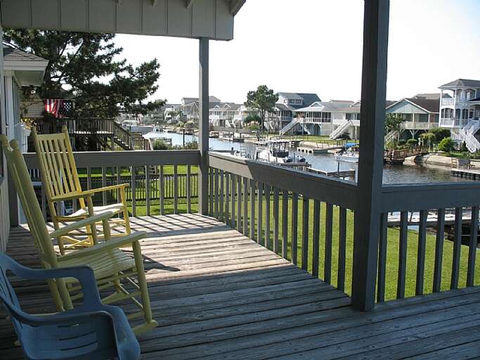view from deck