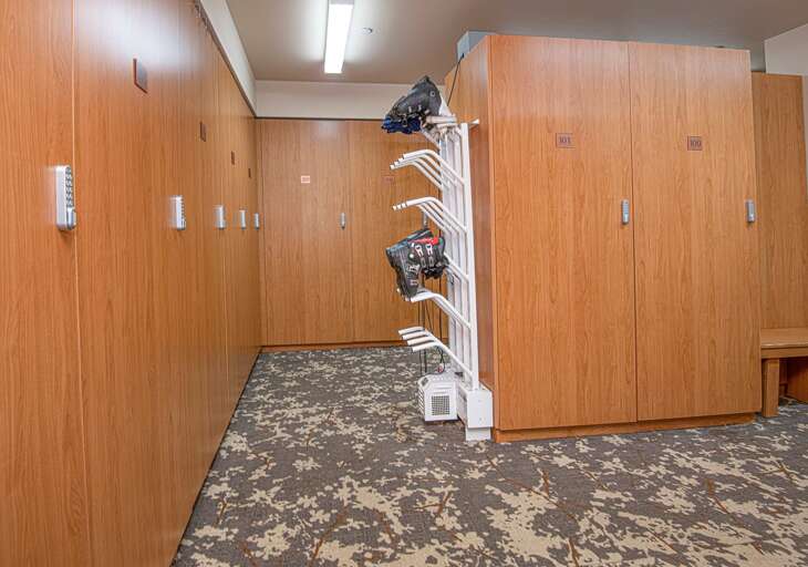 Ski Locker Room
