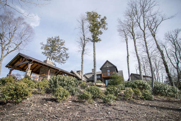 Lower view of Elk Camp Lodge Lower view of Elk Camp Lodge
