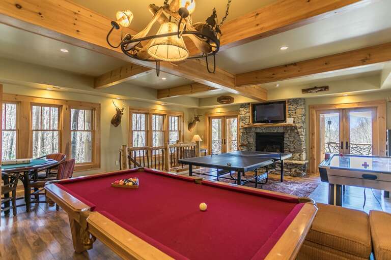 Lower level game room