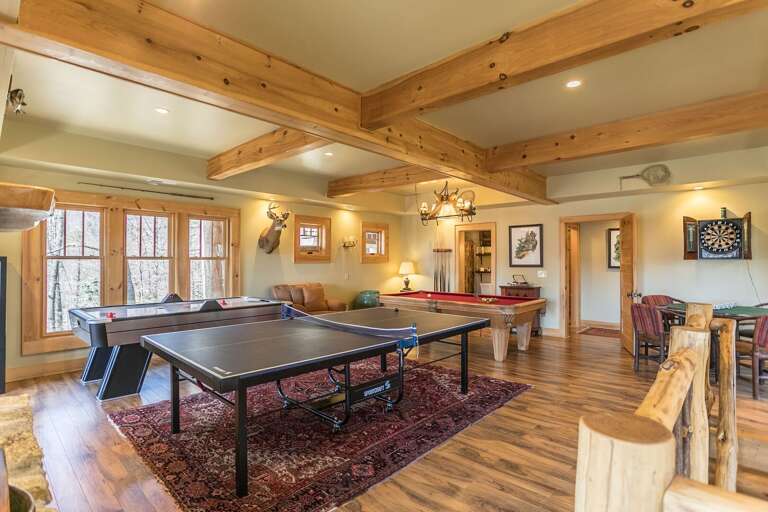 Lower level game room