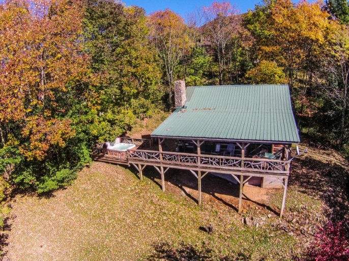 Upper angle view aerial