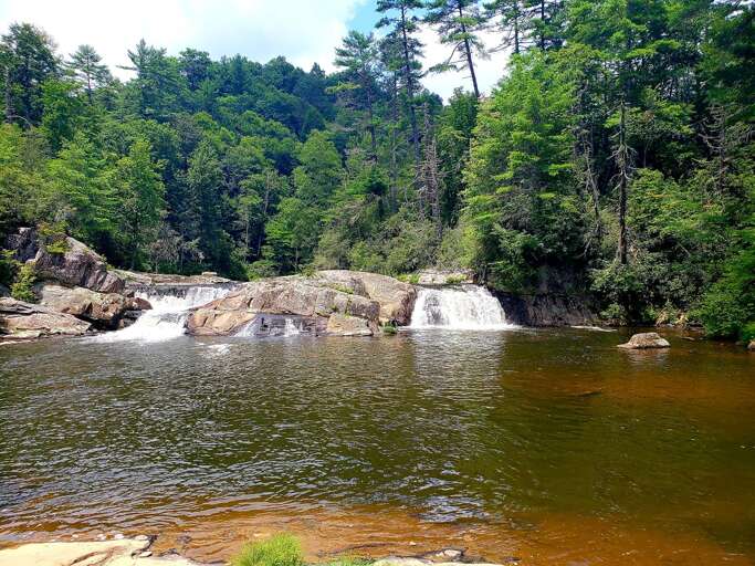 Close to Linville Falls on the Blue Ridge Parkway Close to Linville Falls on the Blue Ridge Parkway