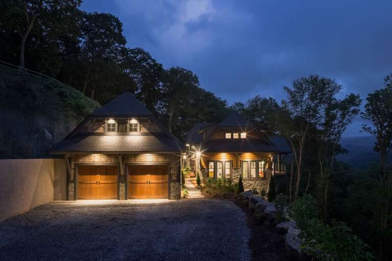 Flat parking and walkway to home