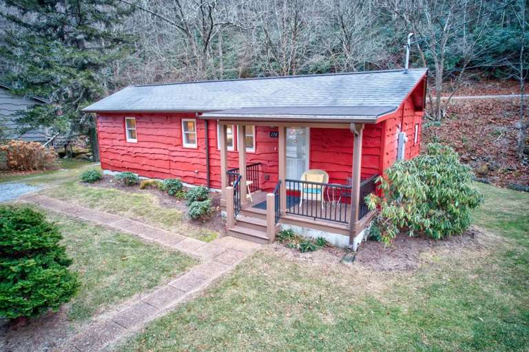 Goshen Creek Boone NC 2 Bedroom Vacation Home Rental Creekside For