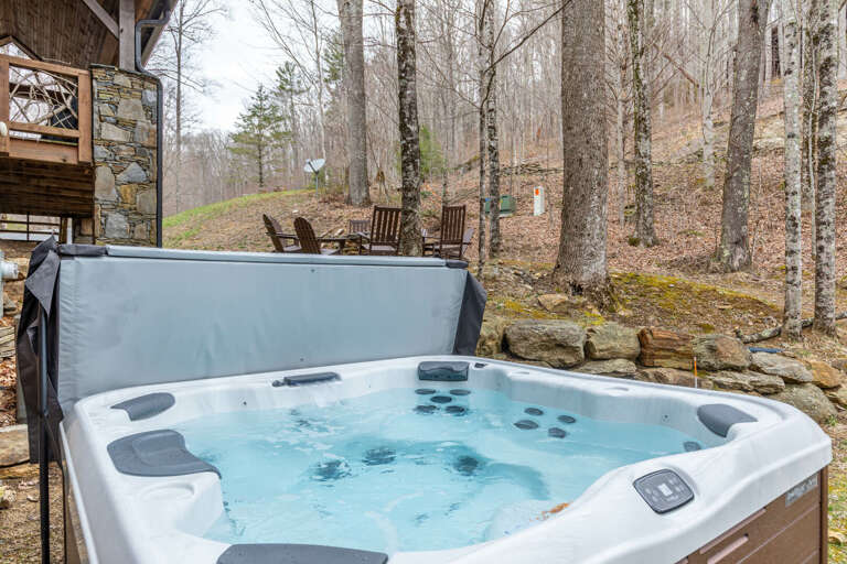 1 of 2 hot tubs