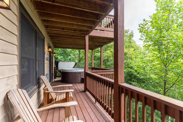 Deck at Deer Moments