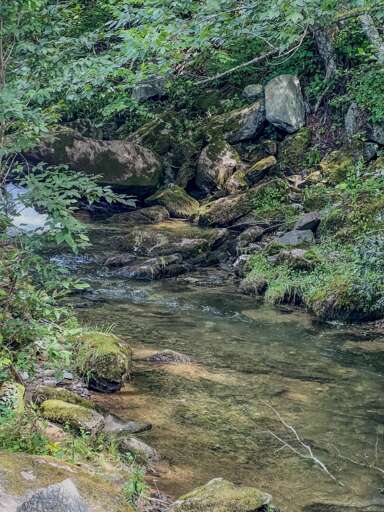 Enjoy the sounds of the river every time you step out the door