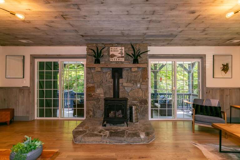 The second living room provides plenty of space for your loved ones to spread out