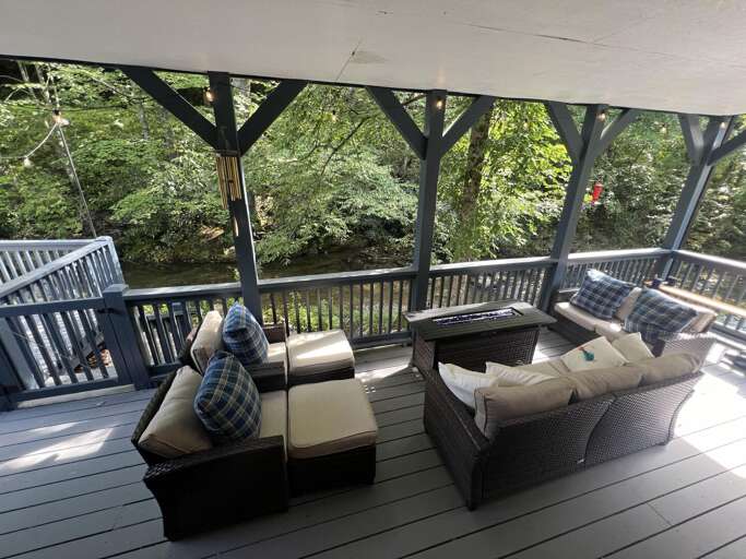 Relax in comfort as you connect with nature